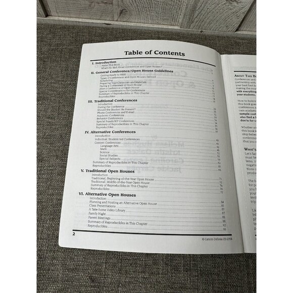 Teacher Classroom Resources Conferences Open House Beginning End of School Year - Picture 12 of 12